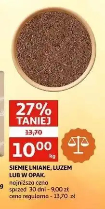 Auchan Siemie lniane oferta