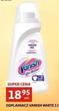 Auchan Odplamiacz w płynie white Vanish Oxi Action oferta