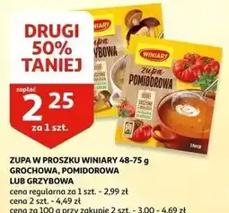 Auchan Zupa grzybowa Winiary oferta