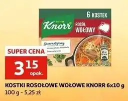Auchan Rosół wołowy Knorr oferta