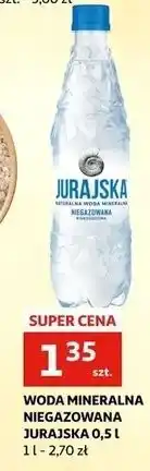 Auchan Woda niegazowana Jurajska oferta