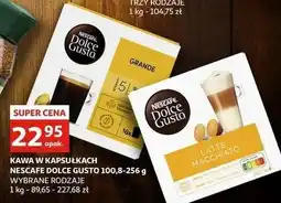 Auchan Kawa latte macchiato Nescafe Dolce Gusto oferta