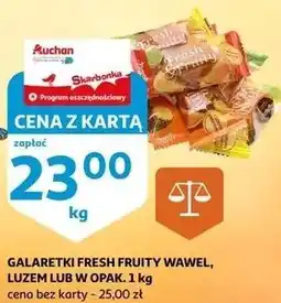 Auchan Galaretki Wawel Fresh & Fruity oferta
