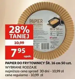 Auchan Papier do pieczenia śr. 16 cm Auchan oferta