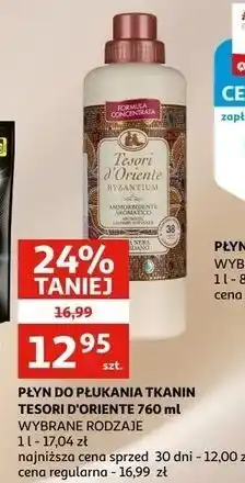 Auchan Płyn do płukania byzantium Tesori D'oriente oferta