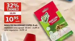 Auchan Naklejki na komary Expel oferta
