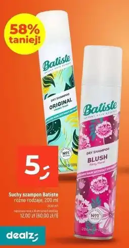 Dealz Szampon do włosów suchy blush Batiste Dry Shampoo oferta