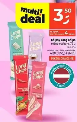 Dealz Chipsy chrzan Long Chips oferta