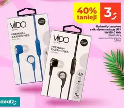 Dealz Słuchawki z mikrofonem usb-c Vido oferta