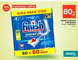 Dealz Kapsułki do zmywarki lemon Finish Quantum oferta