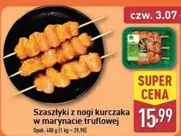 ALDI Szaszłyki z nogi kurczaka w marynacie truflowej Sielski oferta