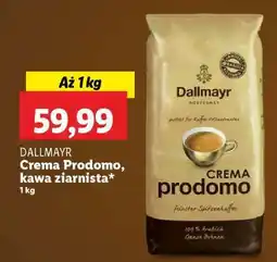 Lidl Dallmayr Crema Prodomo, kawa ziarnista oferta