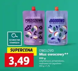 Lidl OWOLOVO Mus owocowy oferta