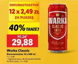 Lidl Warka Classic oferta