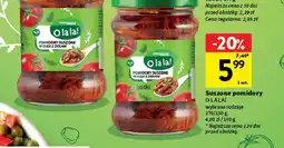 Intermarche Pomidory suszone, wybrane rodzaje O la la! oferta