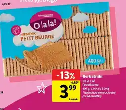 Intermarche Herbatniki Petit Beurre O la la! oferta