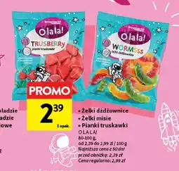 Intermarche Żelki dżdżownice O LALA! oferta
