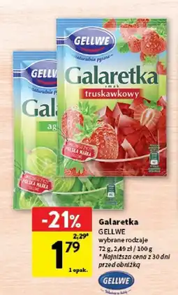Intermarche Galaretka Gellwe oferta