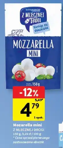 Intermarche Ser mozzarella mini Z Mlecznej Drogi oferta