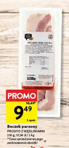 Intermarche Boczek parzony Prosto z Wędliniarni oferta