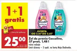 Biedronka Żel do prania Coccolino oferta