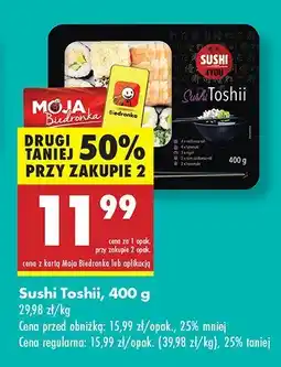 Biedronka Sushi 1 opak. Toshii oferta