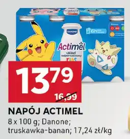 Stokrotka Napój Actimel truskawka-banan Danone oferta