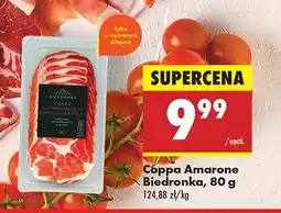 Biedronka Wędlina Coppa Amarone, 1 opak. Biedronka oferta