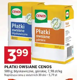 Stokrotka Płatki owsiane Cenos oferta