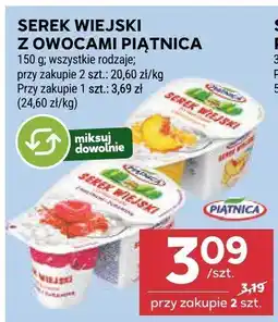 Stokrotka Serek wiejski z owocami Piątnica oferta