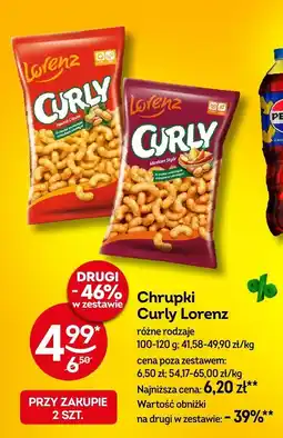 Żabka Chrupki Curly Lorenz różne rodzaje oferta