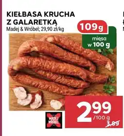 Stokrotka Kiełbasa krucha z galaretką Madej & Wróbel oferta