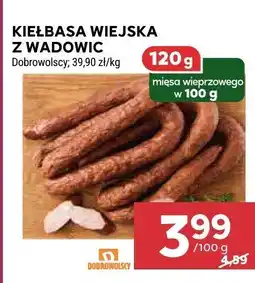 Stokrotka Kiełbasa wiejska z Wadowic Dobrowolscy oferta