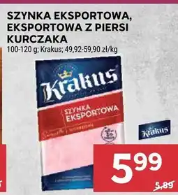 Stokrotka Szynka eksportowa, eksportowa z piersi kurczaka Krakus oferta
