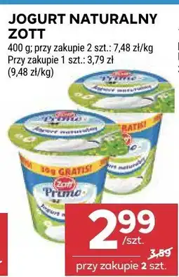 Stokrotka Jogurt naturalny Zott oferta