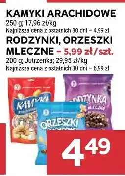 Stokrotka Rodzynki, orzeszki mleczne Jutrzenka oferta