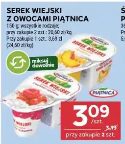 Stokrotka Market Serek wiejski z owocami Piątnica oferta