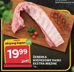 Stokrotka Market Żeberka wieprzowe paski ekstra mięsne oferta