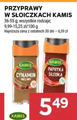 Stokrotka Przyprawy w słoiczkach Kamis oferta