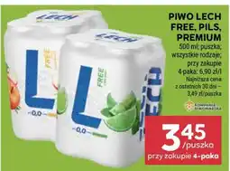 Stokrotka Market PIWO LECH FREE, PILS, PREMIUM oferta