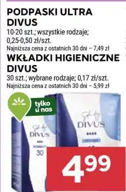 Stokrotka Market WKŁADKI HIGIENICZNE DIVUS oferta