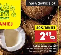 Biedronka Kokos brązowy, szt oferta