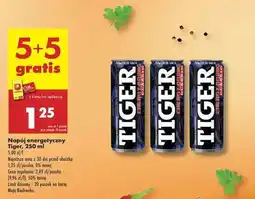 Biedronka Napój energetyczny Tiger 250 ml oferta