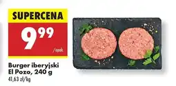 Biedronka Burger iberyjski El Pozo , 240 g oferta