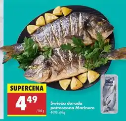 Biedronka Świeża dorada patroszona Marinero oferta