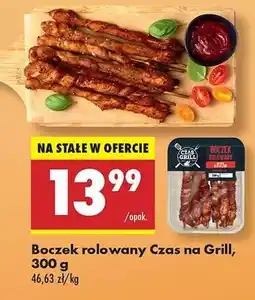 Biedronka Boczek rolowany Czas na Grill, 300 g oferta