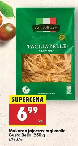 Biedronka Makaron jajeczny tagliatelle Gusto Bello, 250 g oferta