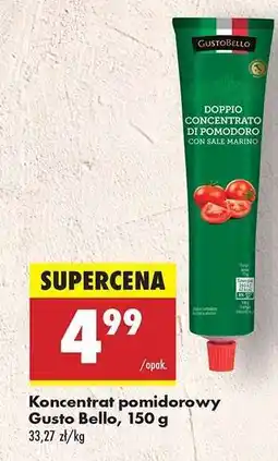Biedronka Koncentrat pomidorowy Gusto Bello, 150 g oferta