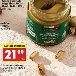Biedronka Krem pistacjowy Gusto Bello 200 g oferta