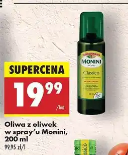 Biedronka Oliwa z oliwek w spray'u Monini 200 ml oferta